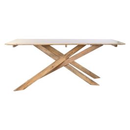 Mesa Comedor Moderno DKD Home Decor Natural 90 x 76 x 180 cm