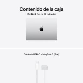 Apple Macbook Pro 14" MDE54Y/A | Chip M5 10-Core CPU/10-Core GPU, 16GB RAM, 1TB SSD, Plata