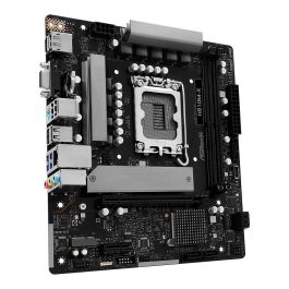 ASRock H810M-X, Placa Base para PC, Socket LGA 1851, Compatible con Intel Core Ultra Series 2, DDR5-SDRAM, Micro ATX