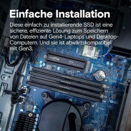 Crucial P310 SSD 2TB M.2 NVMe PCIe Gen4 7100 MB/s con Disipador