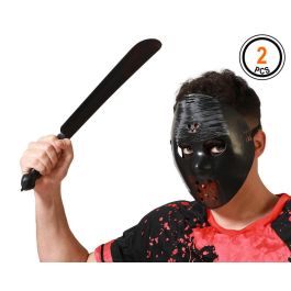Accesorio Máscara y Machete Negro para Disfraz de Monstruo Precio: 1.9499997. SKU: B1BMZ9LD8B