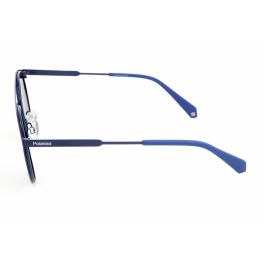 Polaroid 2052/S Gafas de Sol Unisex - Diseño Redondo, Montura Acero Inoxidable, 150 mm