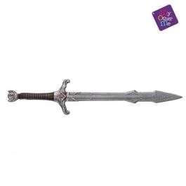 My Other Me Espada Medieval de Juguete Plateada, 61 cm, Edad Recomendada +3 Años