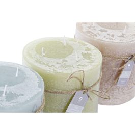 Vela DKD Home Decor Vainilla Cera Básico (12 x 12 x 12 cm) (3 Unidades) Vela DKD Home Decor Vainilla Cera Básico (12 x 12 x 12 cm) (3 Unidades)