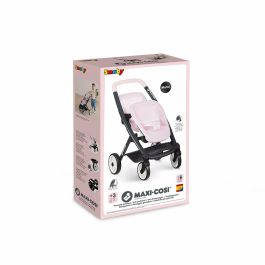 Smoby SMO3032162532218 Cochecito Gemelar Maxi-Cosi Rosa – Juguete para Niñas a partir de 3 años