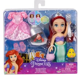 JAKKS PACIFIC Muñeca Disney La Sirenita Ariel Mar y Tierra 15cm con Accesorios Precio: 25.99000019. SKU: B1DXE657SD