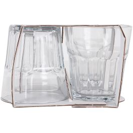 Lav Set 4 Vasos Agua 305 Cc Cristal 9x9x10 cm (12 Cajas)