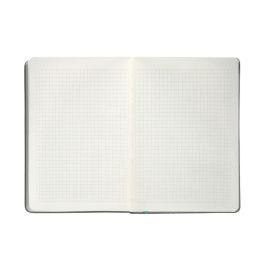 Cuaderno Con Gomilla Antartik Notes Tapa Dura A4 Hojas Cuadricula Gris Y Turquesa 100 Hojas 80 gr Fsc