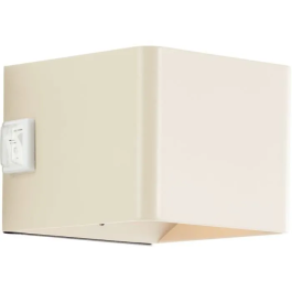 Brilliant Aplique Magnético Exterior ISEO G8012609 Recargable Crema LED Sensor 4W 300lm 3000K USB