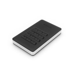 Verbatim Store 'n' Go Disco Duro Externo Portátil Seguro con Acceso por Teclado, 2TB, USB 3.1 Gen 1 USB-C para PC/Mac/TV