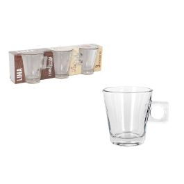 Set de 3 Tazas para Café de 8 Cl Lima Liso - La Mediterranea (24 Cajas) Precio: 26.68999971. SKU: B12YVNG83K