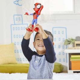 Figura mega spidey mighty con accesorio 22,5 cms Figura mega spidey mighty con accesorio 22,5 cms