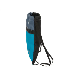 Bolsa Mochila con Cuerdas BlackFit8 California Azul Negro 35 x 40 x 1 cm
