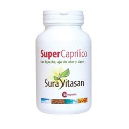 SURA VITASAN Super Caprilico 120 Cápsulas con Lapacho, Ajo, Clavo y Ácido Caprílico para Bienestar Digestivo Precio: 44.8900001. SKU: B1F9G64LYY