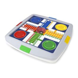 Chicos Juego de Mesa Parchis y Oca Automático 4 Jugadores, Medidas 27x27x4 cm, para Edades de 3 a 7 años