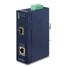 Planet Industrial 1-Port 100/1000X SFP to 1-Port 10/100/1000T 802.3bt PoE++ Media Converter