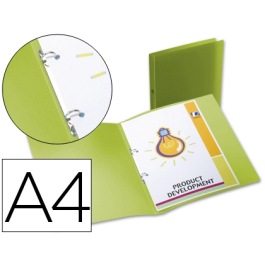 Liderpapel 49073 Carpeta de anillas mini 15 mm polipropileno DIN A4 verde translucido Precio: 2.8900003. SKU: B17ZQHGGKT