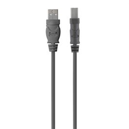 Belkin F3U154BT3M Cable USB 2.0 A a B 3m Gris, 480 Mbps, Compatible con MacBook y PC Precio: 30.79000001. SKU: B17W9YJWWZ
