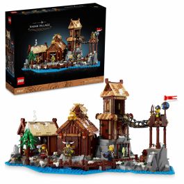 LEGO Ideas 21343 Poblado Vikingo, Juego de Construcción para Adultos con 2103 Piezas, Maqueta para Construir, Modelo para Decoración