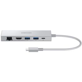 Samsung EE-P5400 Multiport Adapter 5-in-1 USB-C HDMI Ethernet USB 3.2 4K Ultra HD Plata