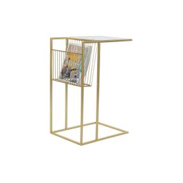 Revistero Glam DKD Home Decor Dorado 35 x 71 x 48 cm