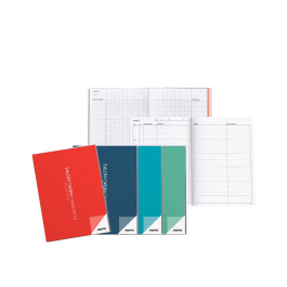 Additio Cuaderno Memo-Notas A4 Profesorado PVC 128 Páginas Colores Surtidos