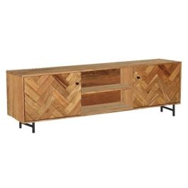 DKD Home Decor Mueble TV Moderno de Acacia y Metal 140x40x55 cm Colección Espiga Precio: 408.50000026. SKU: B1GEL5VN3D
