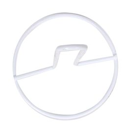 Confortime Portarrollos de Cocina en Metal, 31 cm, Blanco (24 Unidades)