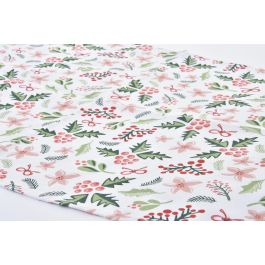 Camino Mesa Navidad Tradicional DKD Home Decor Verde Rojo 150 x 0.2 x 50 cm (4 Unidades)