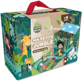 Safari Playhouse - PLANeTE BOIS - FSC - 10 piezas - Juego infantil - A partir de 18 meses Safari Playhouse - PLANeTE BOIS - FSC - 10 piezas - Juego infantil - A partir de 18 meses