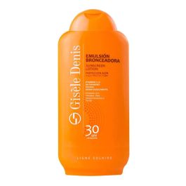 Gisele Denis Emulsion Bronceadora Spf30 200 mL Gisele Denis Emulsion Bronceadora Spf30 200 mL Precio: 14.49999991. SKU: S4503409