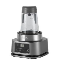 Ninja CB100EU Batidora de Vaso 2 en 1 Power Nutri 1100W con Smart Torque y Recipientes de 700ml y 400ml