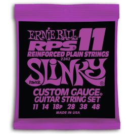 ERNIEBALL 11-48 Juego Cuerdas Eléctrica Slinky Planas Rps
