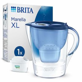 Brita Marella Bleue XL Jarra con Filtro (3.5L) Incluye 1 Cartucho Maxtra Pro All-1