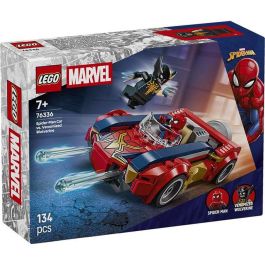 Lego Juego de Construcción Coche de Spider-Man vs. Lobezno Venomizado Super Heroes Marvel Niños +6 Años Precio: 20.59000009. SKU: B186M7CXGS