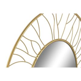 Espejo de pared Home ESPRIT Dorado 70 x 2 x 70 cm