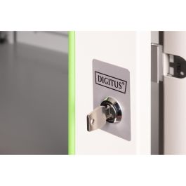 Digitus Carcasa de Pared Unique 7U 600x450mm Gris - Bastidor de Rack para Redes y Servidores hasta 100 kg