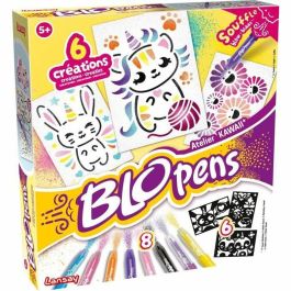 Lansay LAN3181860241219 Blopens - Taller Kawaii - Kit de Aerógrafo para Dibujar para Niños a partir de 5 años