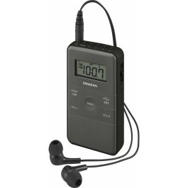 Radio Portátil Sangean DT-140 Negro AM/FM Radio Portátil Sangean DT-140 Negro AM/FM