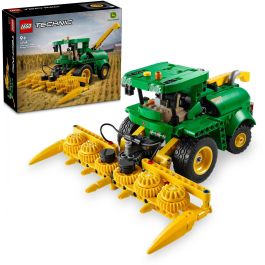 LEGO Technic 42168 John Deere 9700 Forage Harvester con dirección trasera y cabezales para maíz, juguete construcción +9 años