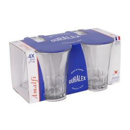 Duralex Set 4 Vasos Transparente Amalfi 17 cl