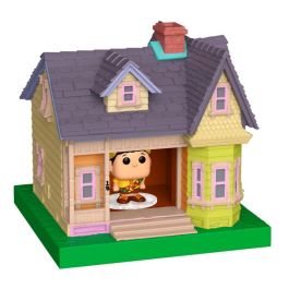 FUNKO Bitty POP! Town Disney Pixar Up - Figura de Russel y la Casa en Estuche Acrílico, 2.3-5.1 cm