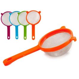 Colador Kinvara 10 cm, 4 colores - Azul, Morado, Naranja, Verde (96 Unidades)