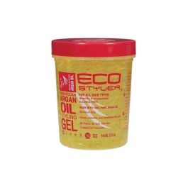 Eco Styler Gel Fijación Fuerza 10 con Aceite de Argán 100% - 946ml | Protección UV, Hidratación y Elasticidad Precio: 7.49999987. SKU: S4245250