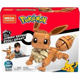 Mega Construx Pokémon Eevee Gigante Figura Construible 845 Piezas Ladrillos 28 cm 10+ años Precio: 76.4999994. SKU: B16D77NKYJ