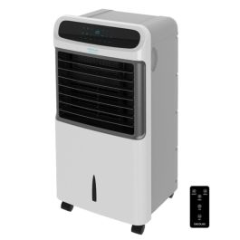 Cecotec 05876 Aire Acondicionado Portátil con Pantalla LCD, 80W, 12L, 65dB, Negro y Blanco