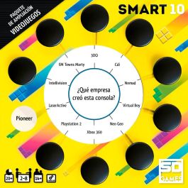 SD GAMES Smart10 Videojuegos Juego de Mesa Expansión Español +14 Años 2-8 Jugadores 20 Min