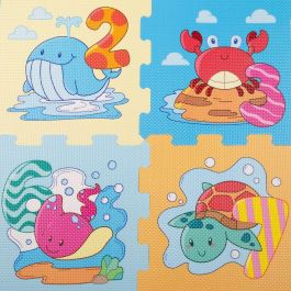 Alfombra de juego Colorbaby Marino EVA 8 Piezas (4 Unidades) Alfombra de juego Colorbaby Marino EVA 8 Piezas (4 Unidades)
