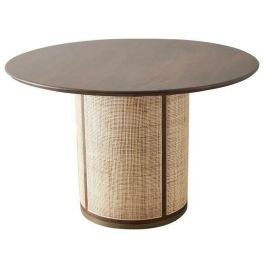 DKD Home Decor Mesa Redonda Comedor Sixties Madera de Mango y Fibra 130 x 76 x 130 cm Precio: 553.68999961. SKU: B1AACG3Q4C