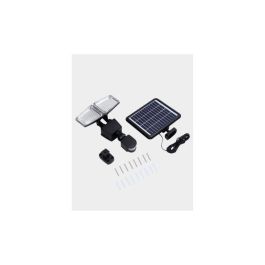 LUMI JARDIN - Douglas - Proyector solar - H23cm - con LED - con detector de movimiento - Blanco LUMI JARDIN - Douglas - Proyector solar - H23cm - con LED - con detector de movimiento - Blanco